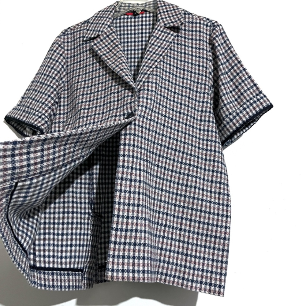 Kal Rieman Singe Button Woven Blazer - Picture 3 of 11